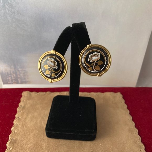 Stunning vintage/retro Michaela Frey Earrings - Picture 2 of 7